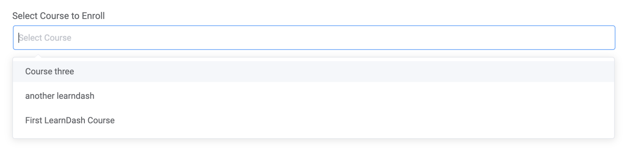 Rest selector